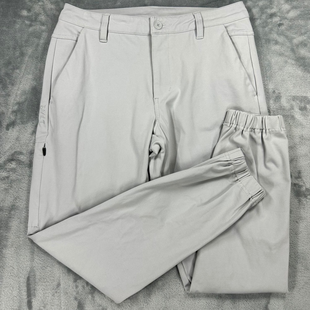 BYLT Everyday Jogger Stone Grey Mens 32 Tapered Tech Pants EDAY_JOG_STG_32